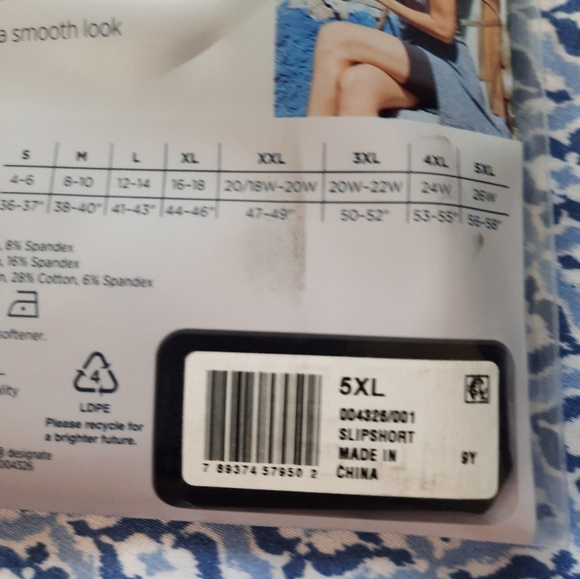 New Jockey Essentials Ultralight Smoothing Slipshort - Black 5XL - Picture 3 of 8